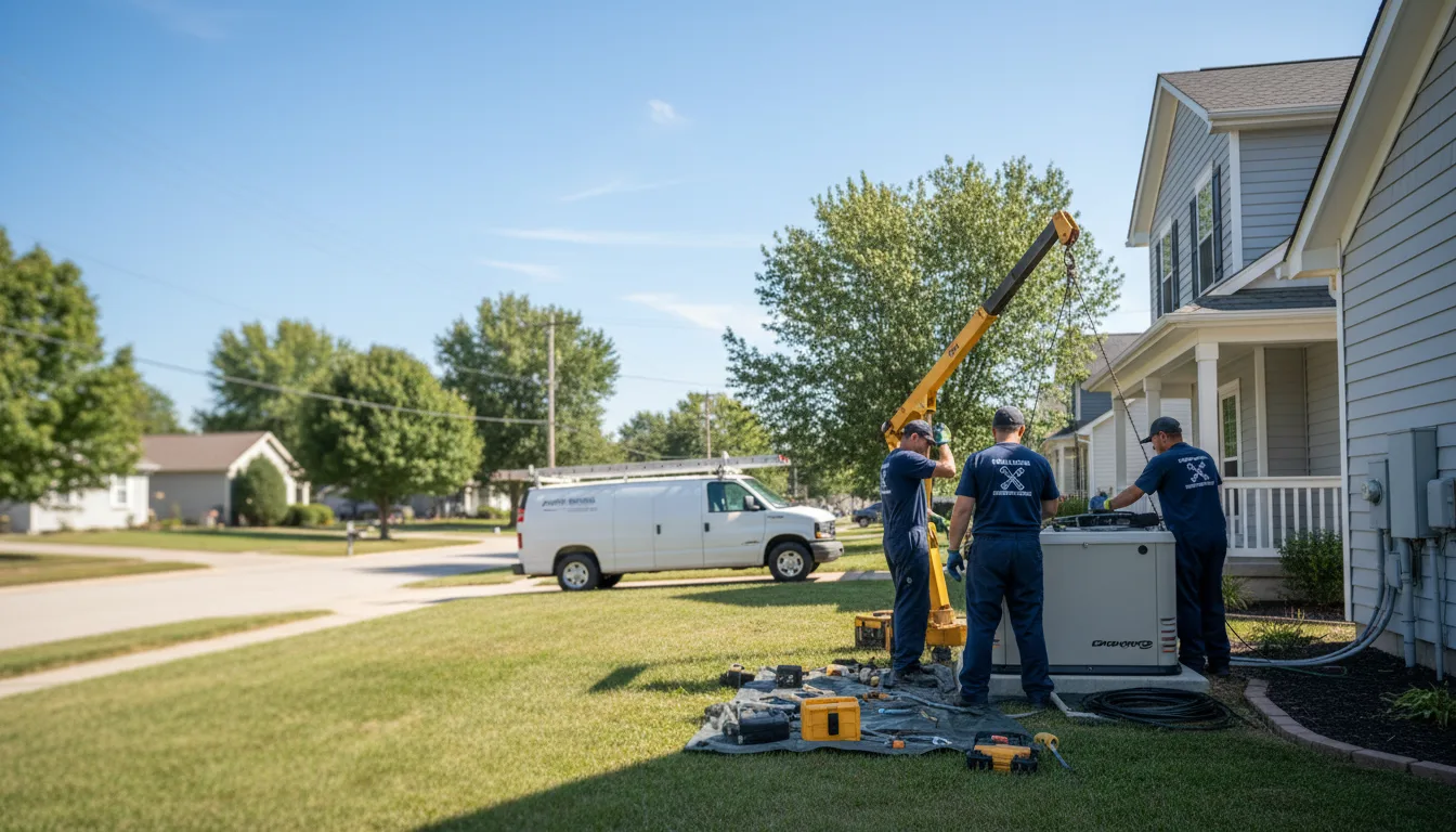Generator Installation in Saint Francisville, IL near me